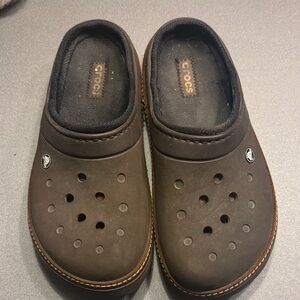CROCS Men's Chocolate Brown Slip-On Loafers